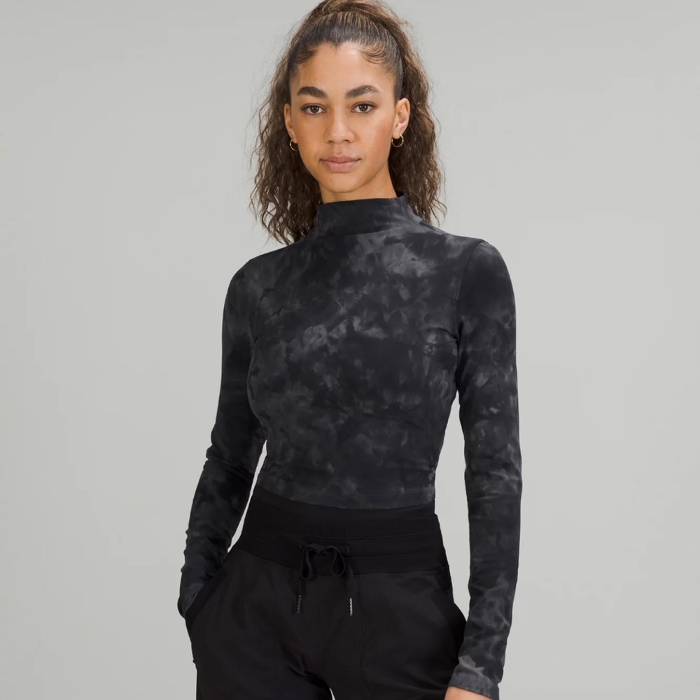 Lululemon All Aligned Mock Neck Long Sleeve Shirt 6